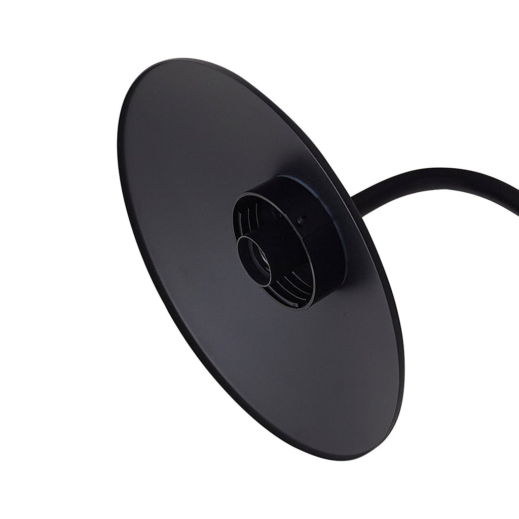 LED solcellevegglampe Virane svart aluminium IP44 - Lindby