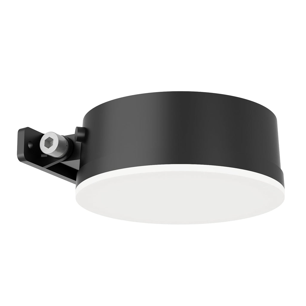 LED solcellevegglampe Vynce svart IP44 Philips forside