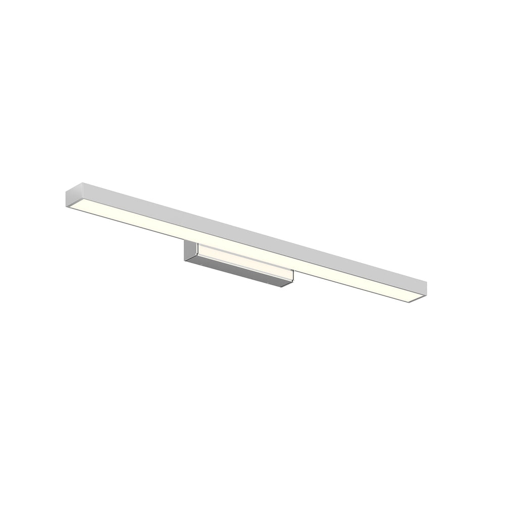 LED speillampe Alenia krom aluminium 60 cm sideprofil