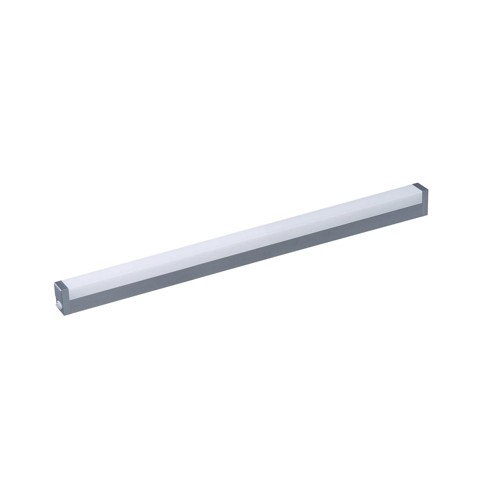 LED speillampe aluminium titan med bryter 118 cm 16W fra G & L