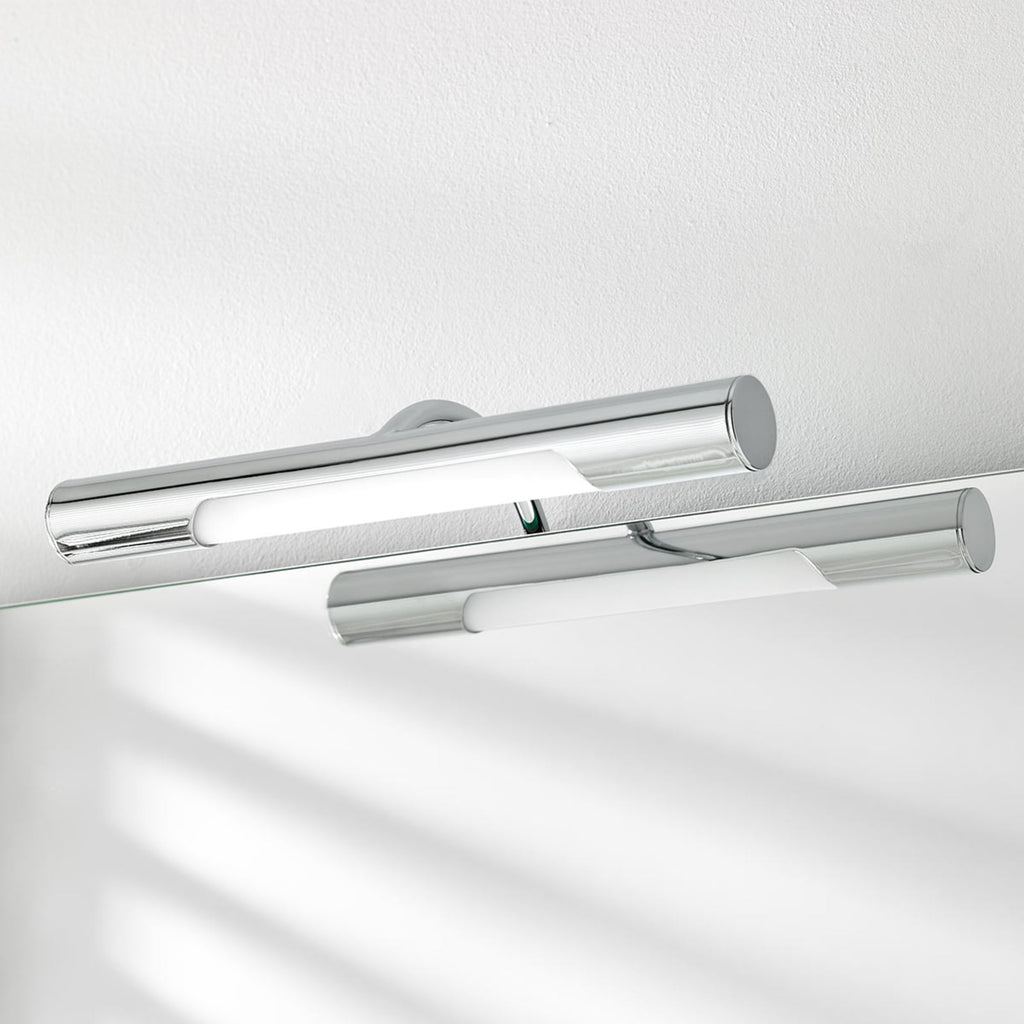 LED speillampe Andrea aluminium 28 cm 5700K IP44 bakside