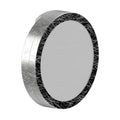 LED speillampe Aqua rund sølv IP44 GX53 6W påmontert speil