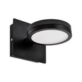 LED speillampe Aqua svart GX53 IP44 justerbar fargetemperatur forfra