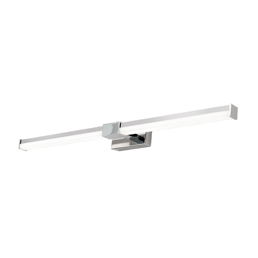 LED speillampe Argo krom/hvit 55,5 cm IP44 sideprofil