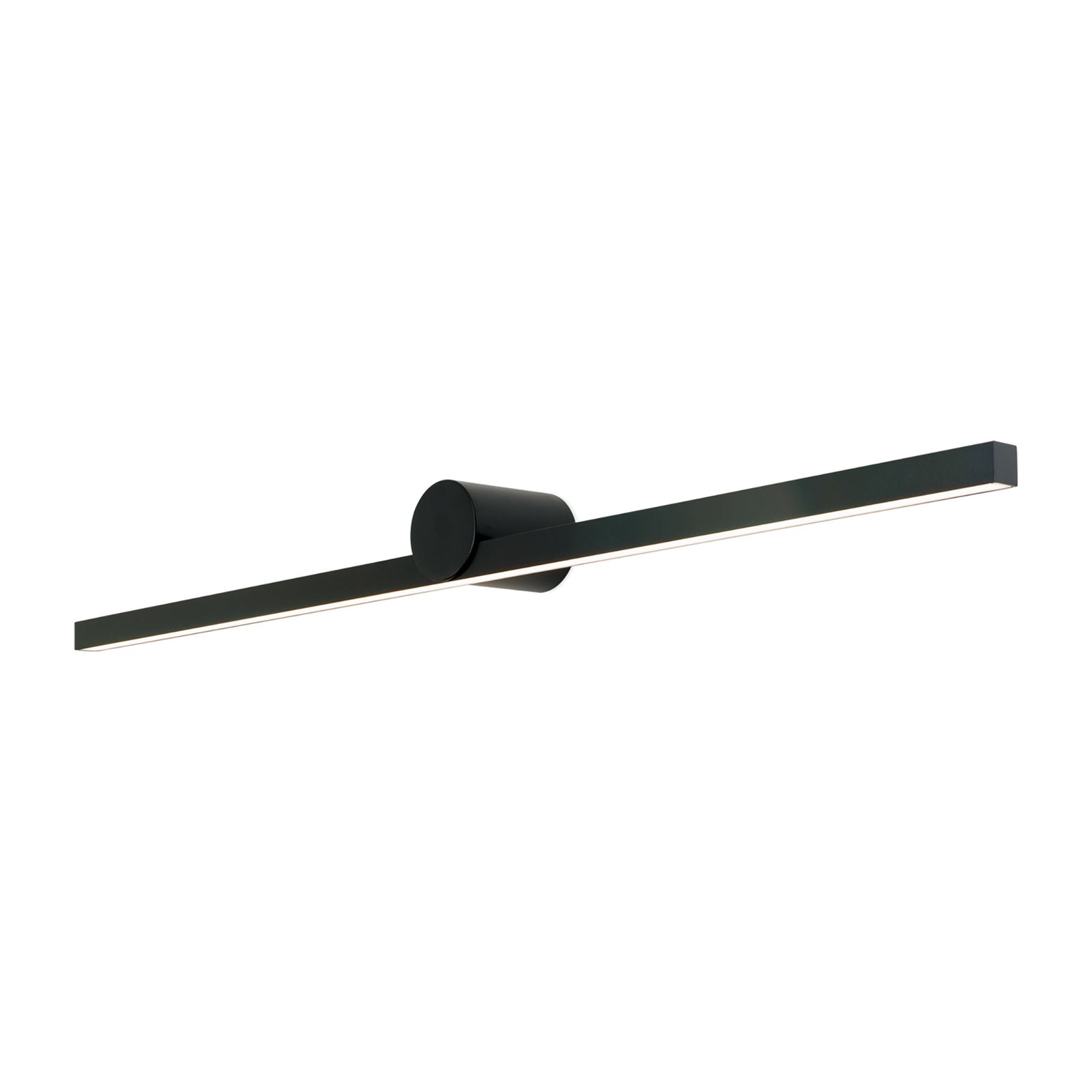 Detaljbilde av LED speillampe Beauty svart aluminium 101 cm