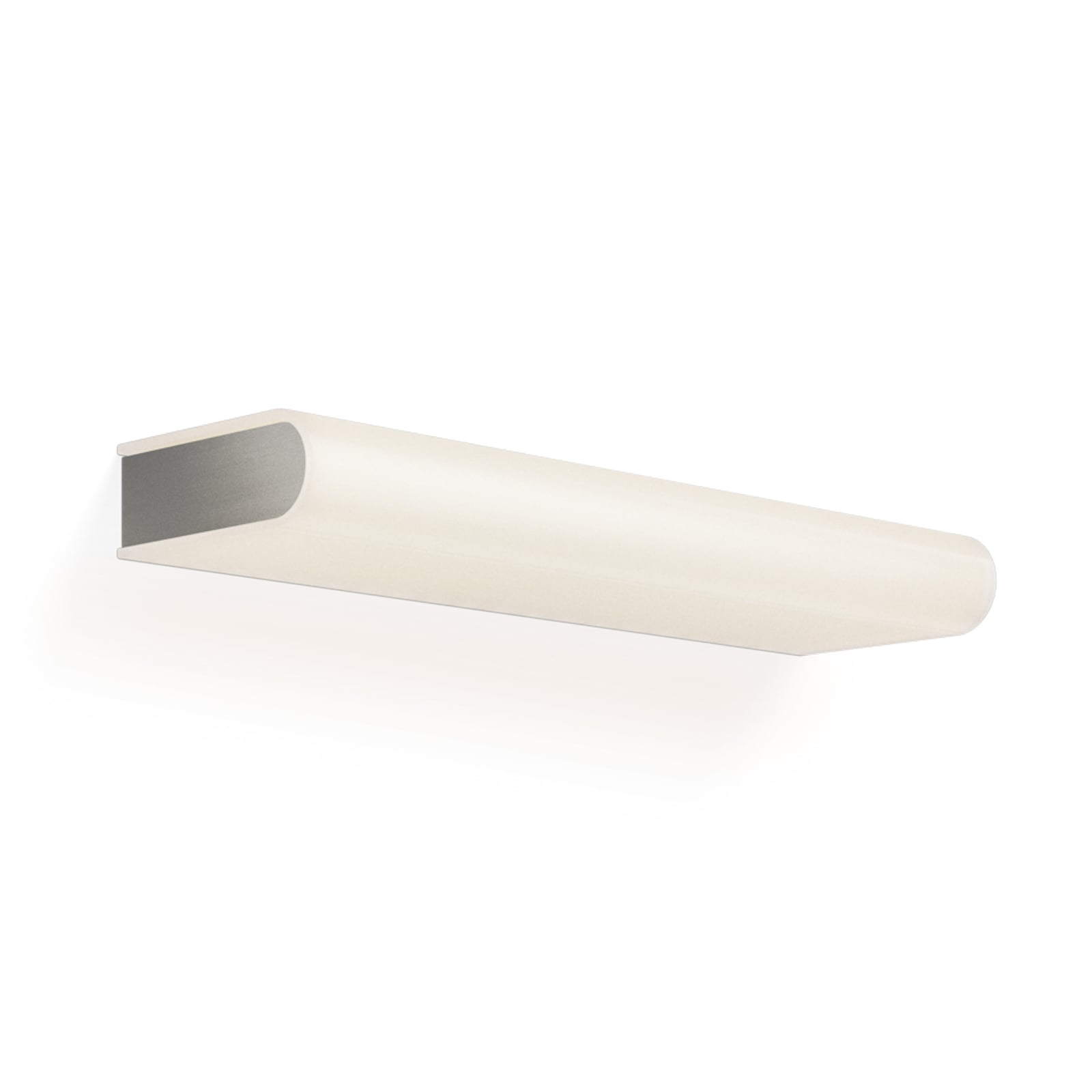 LED speillampe Book 40 dimbar nikkel 40 cm varmhvit forfra