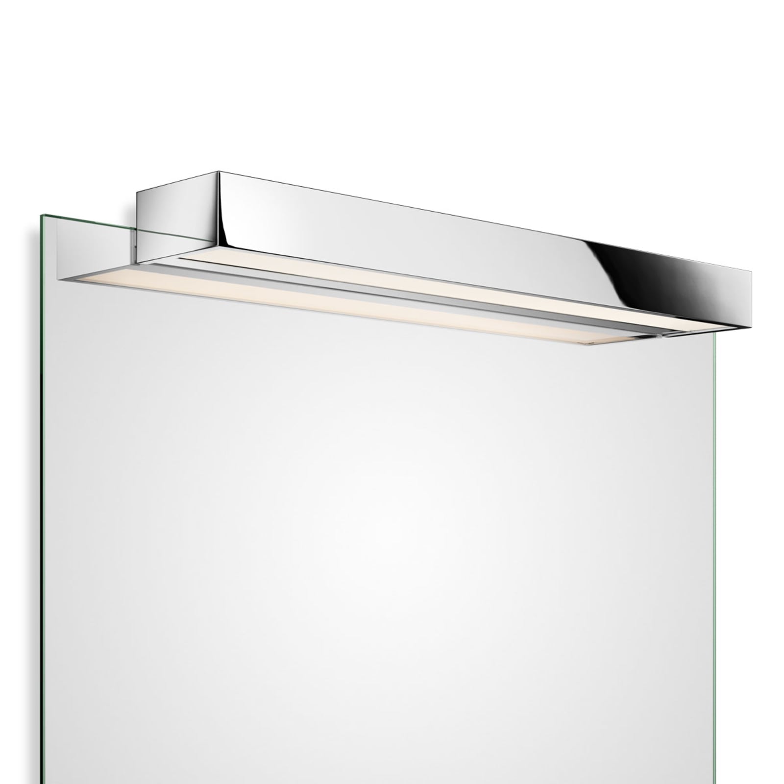 LED speillampe Box 1-60 N dimbar krom 60 cm forfra