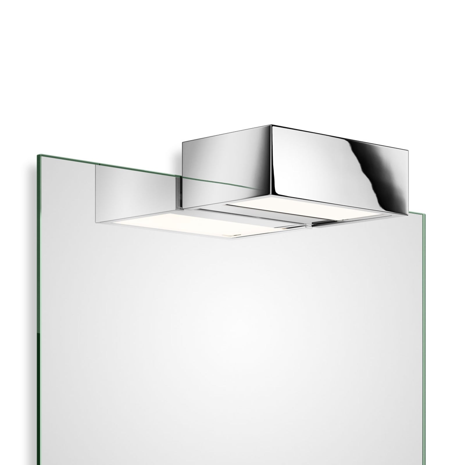 LED speillampe Box klipsmontering dimbar 15 cm IP44 fra Decor Walther forfra