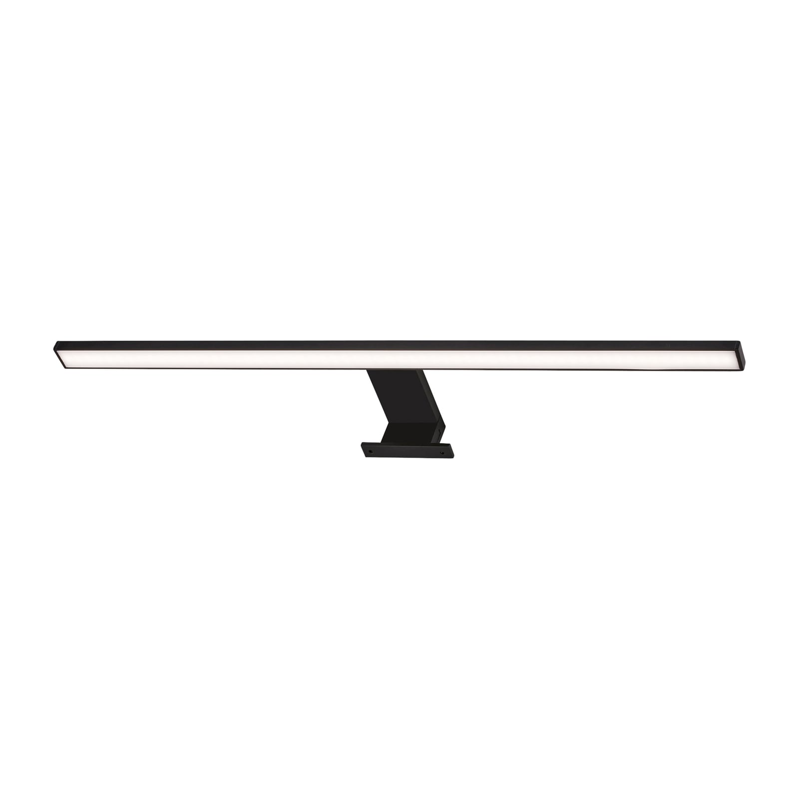 Detalj av LED speillampe Dun Brilo svart 60 cm 8W IP44