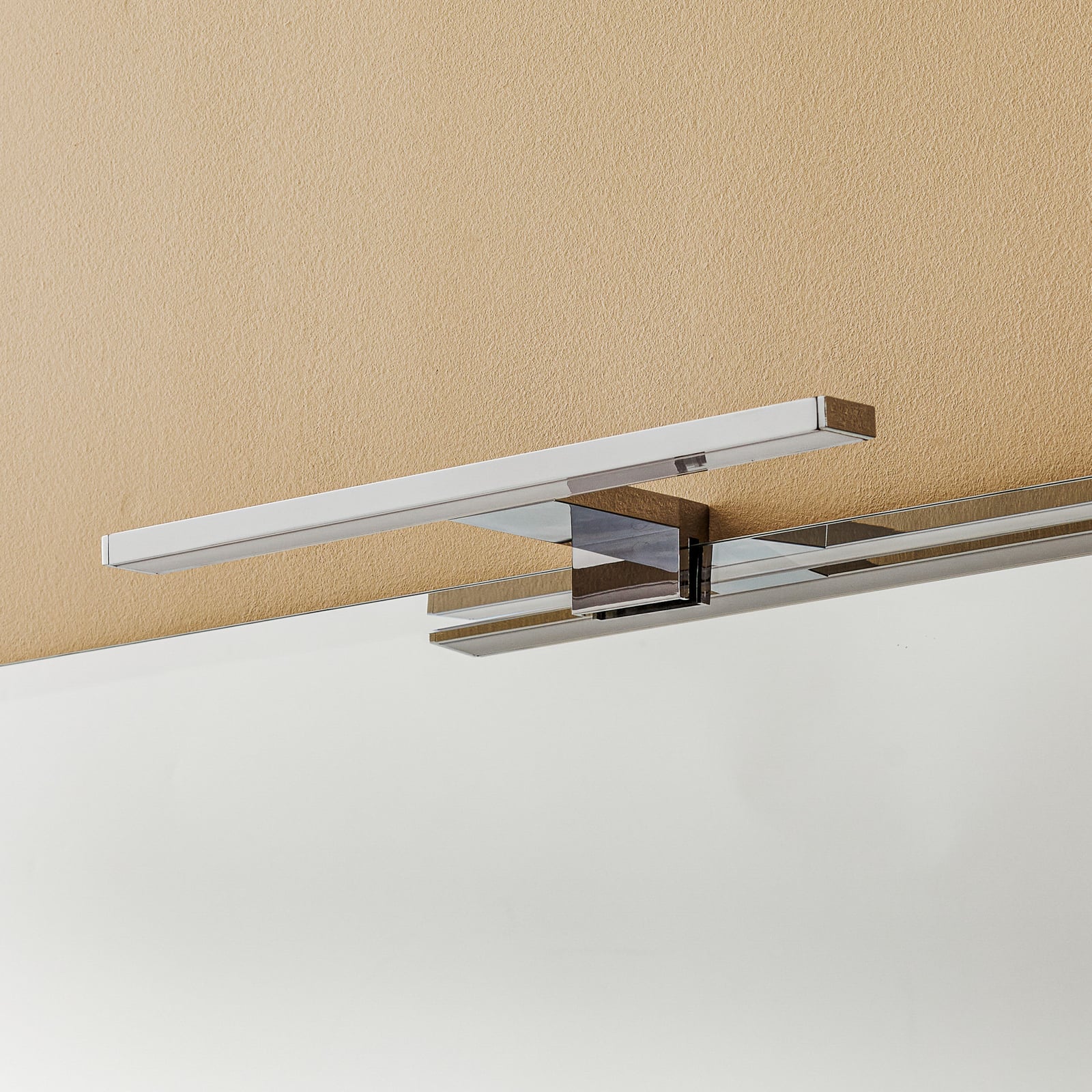 LED speillampe Dun krom 30 cm 4000K IP44 forfra