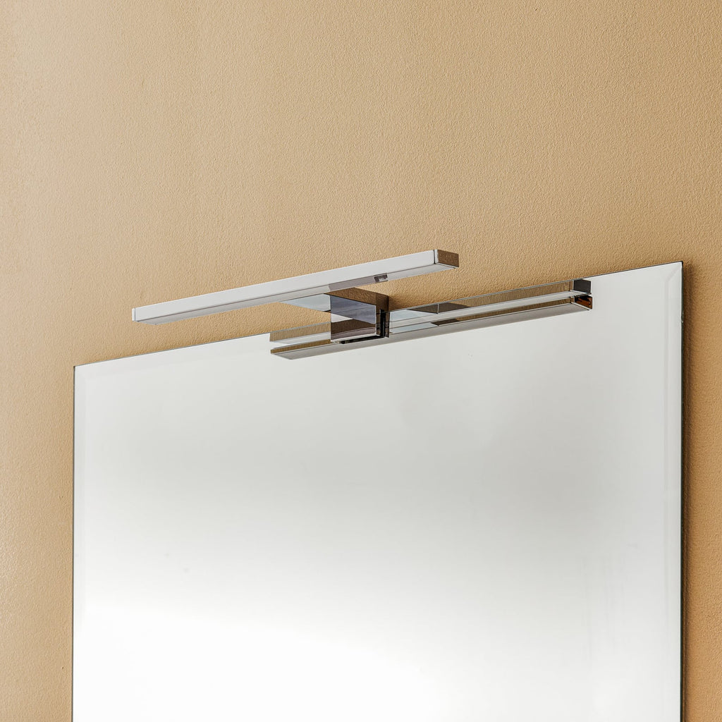 Detalj av LED speillampe Dun krom 30 cm 4000K IP44