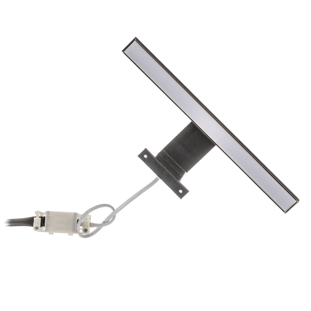 Sideprofil av LED speillampe Dun krom 30 cm 4000K IP44