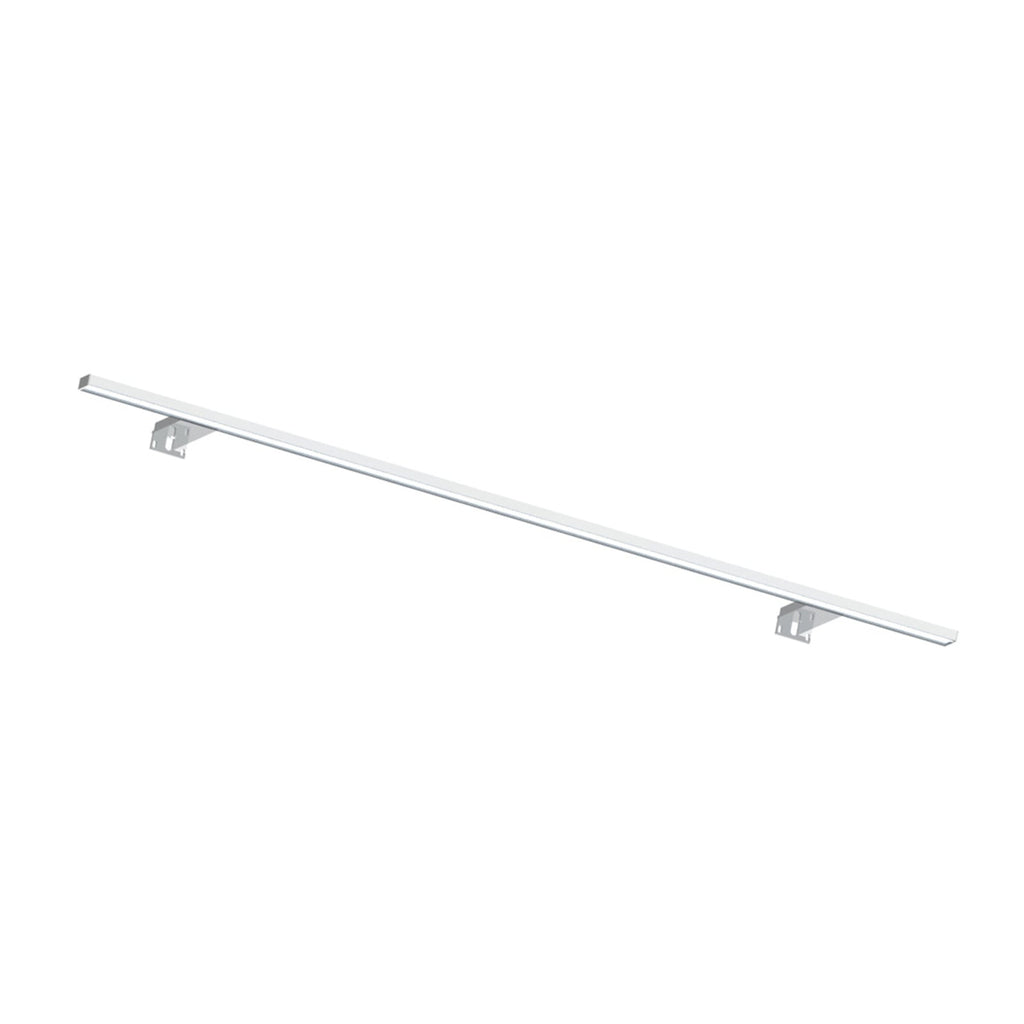 LED speillampe Esther 2 krom 100 cm 15W IP44 montert på bad