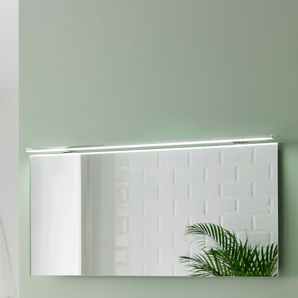LED speillampe Esther 2 krom 120 cm 18W IP44 forfra