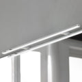 LED speillampe Esther 2 krom 80 cm IP44 10W dagslys forfra