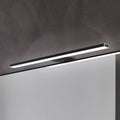 LED speillampe Esther 2 matt svart 50 cm IP44 forfra
