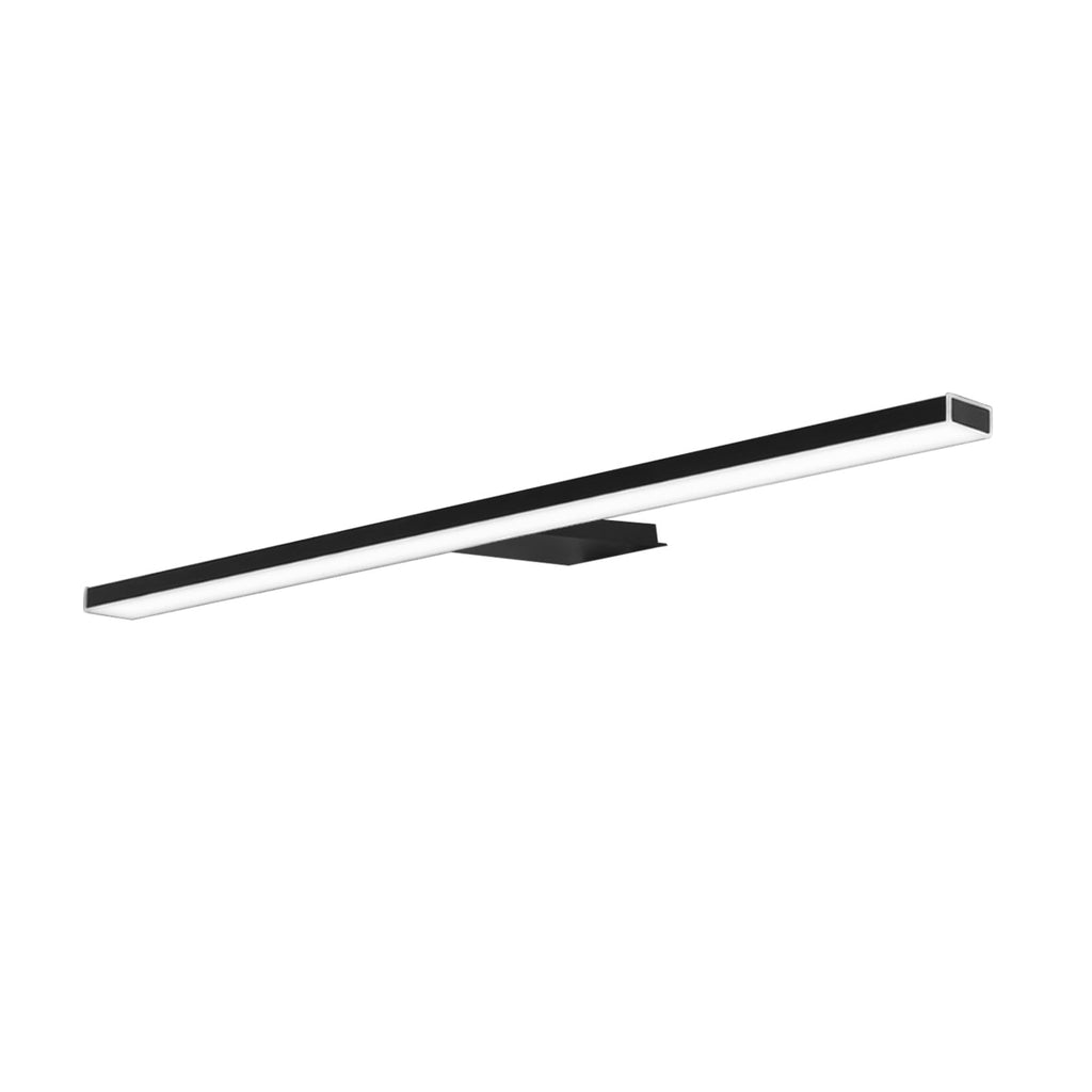 Detalj av LED speillampe Esther 2 matt svart 50 cm IP44