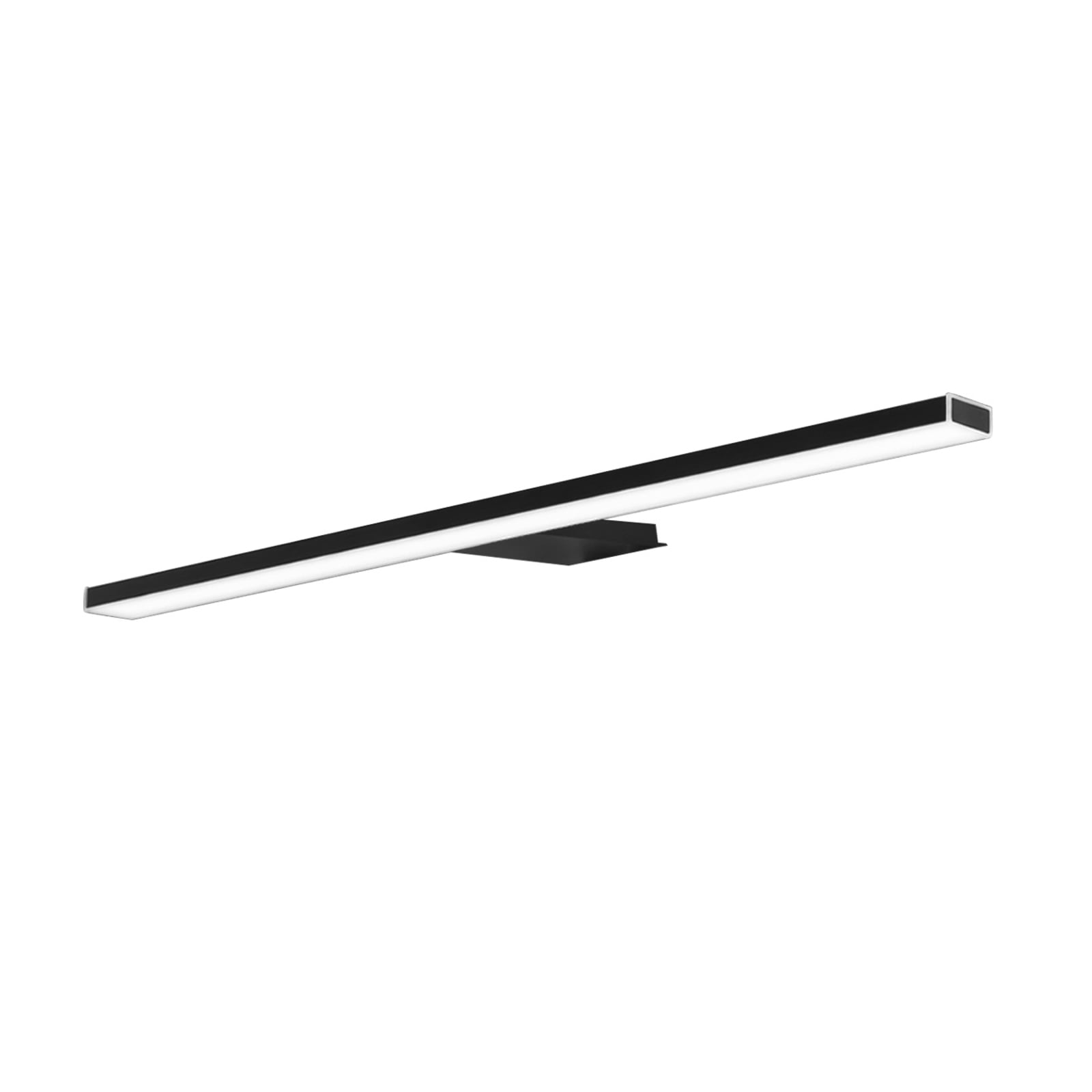 Detalj av LED speillampe Esther 2 matt svart 50 cm IP44