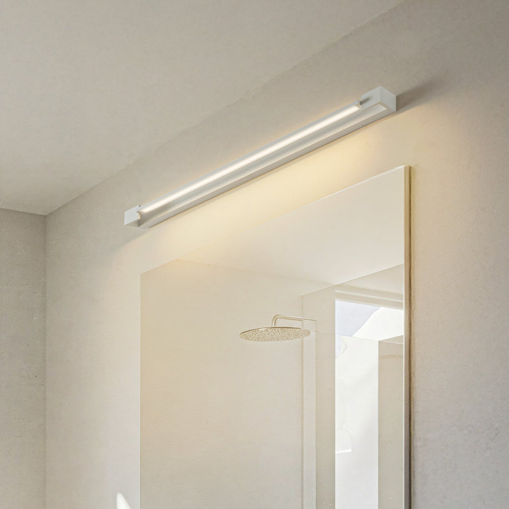 LED speillampe Jora svingbar 90 cm hvit IP44 bakside