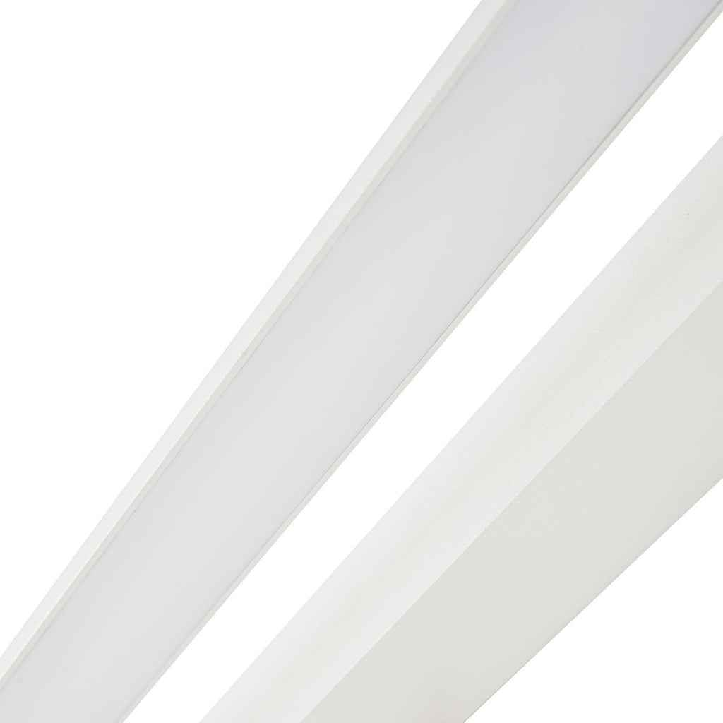 LED speillampe Jora svingbar 90 cm hvit IP44 belysning