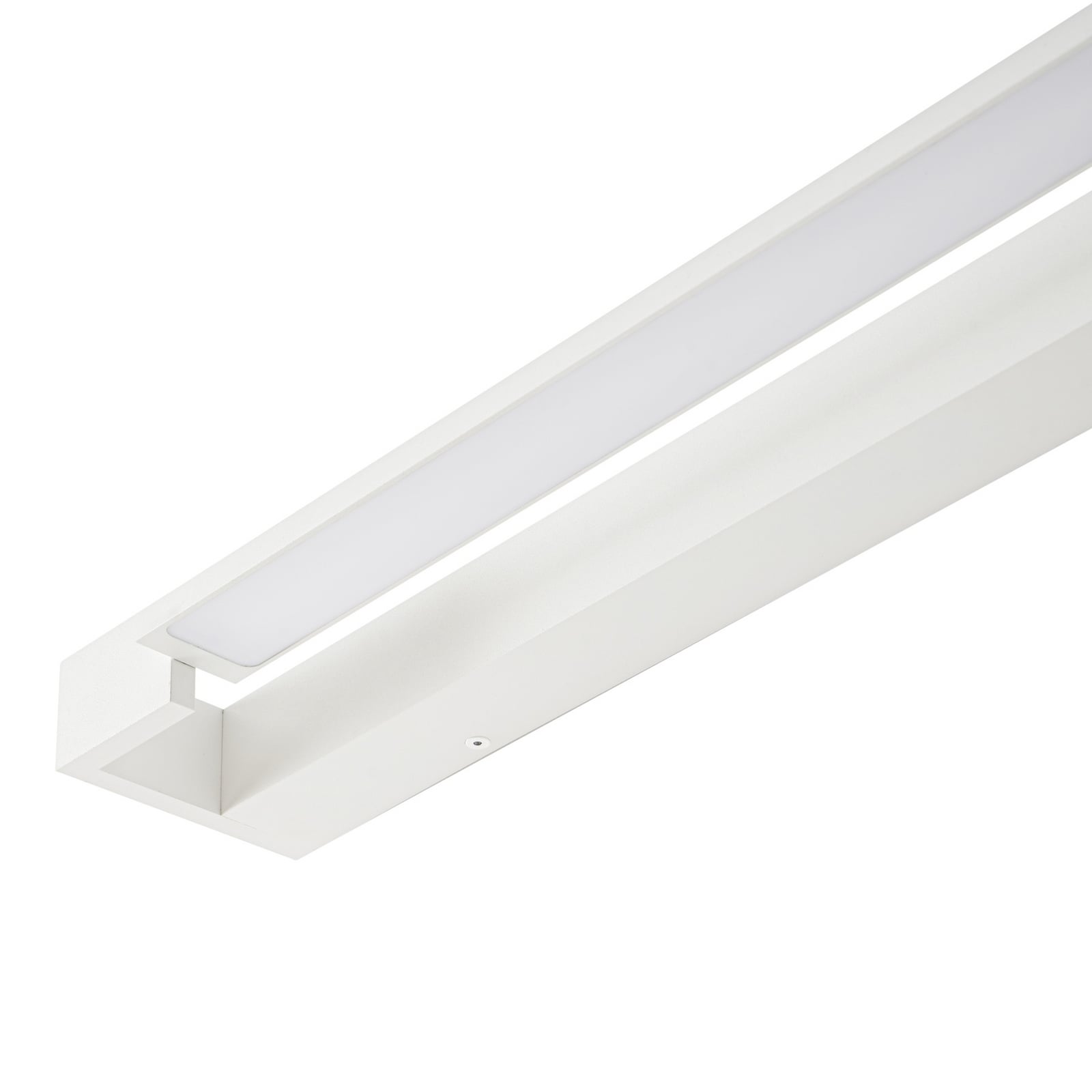 LED speillampe Jora svingbar 90 cm hvit IP44 lysdetalj