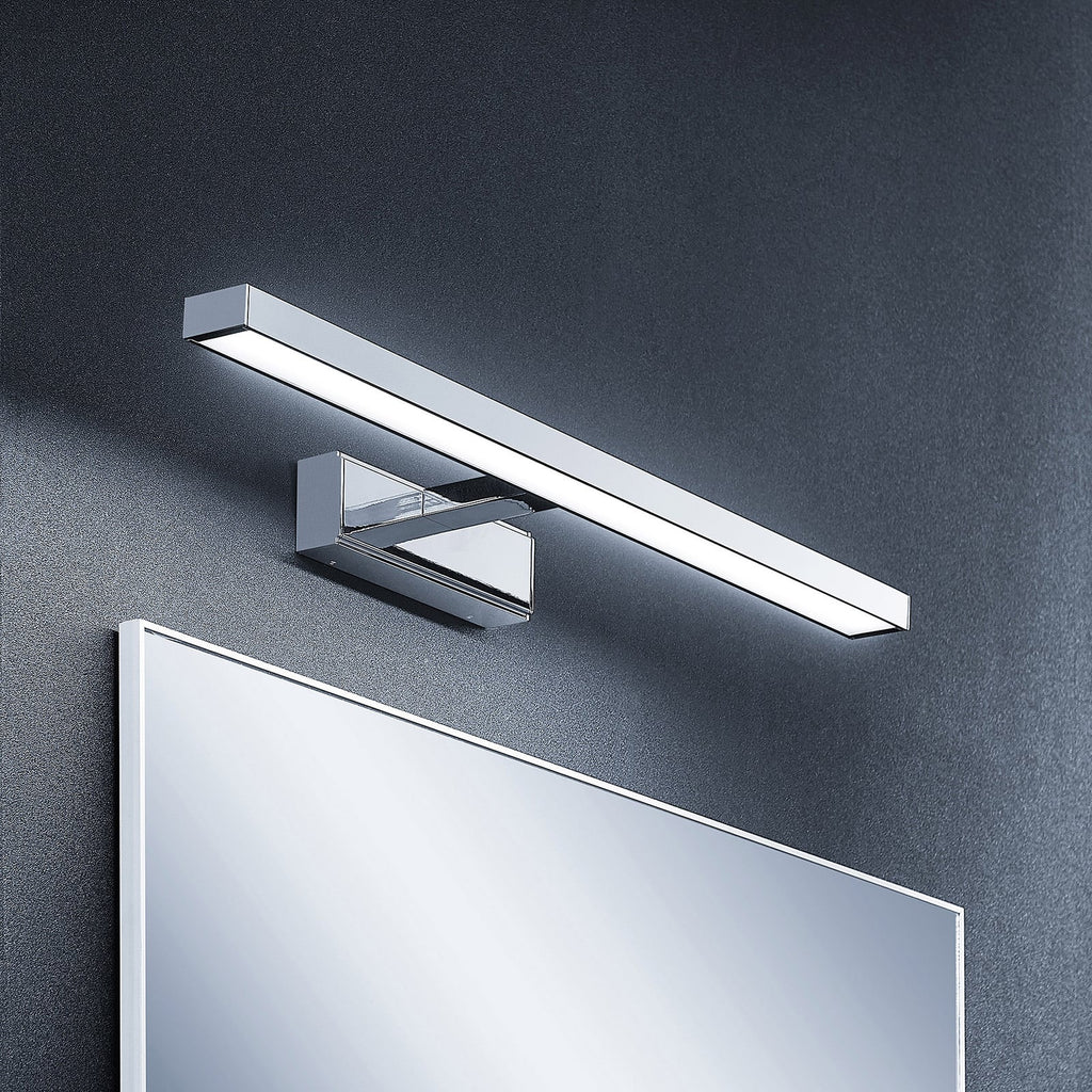 LED speillampe Jukka krom 60 cm IP44 forfra