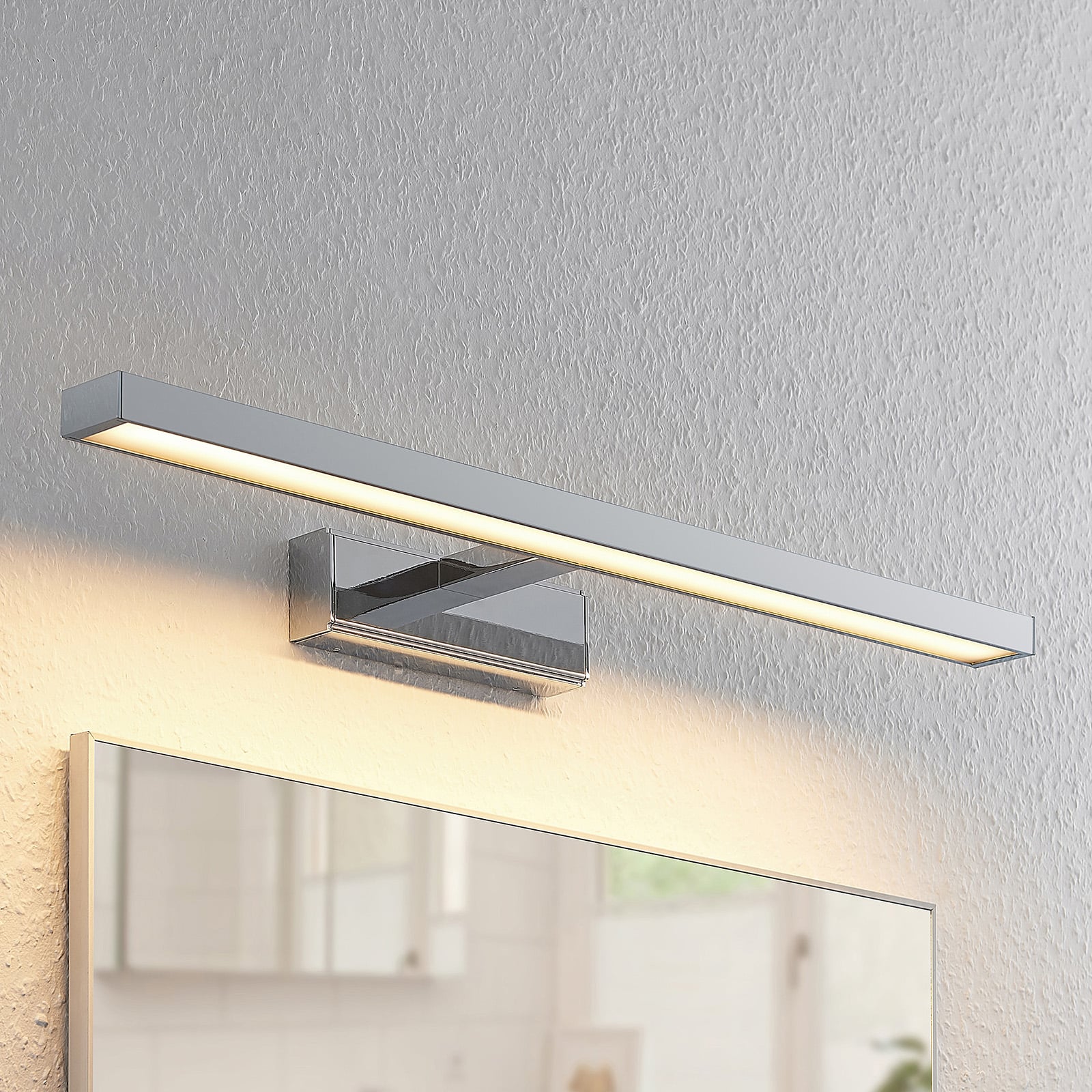 LED speillampe Jukka krom 60 cm IP44 bakside