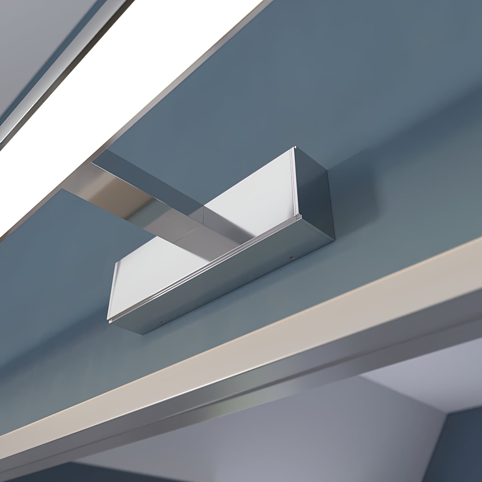 LED speillampe Jukka krom 90 cm 14,4W IP44 - Lindby