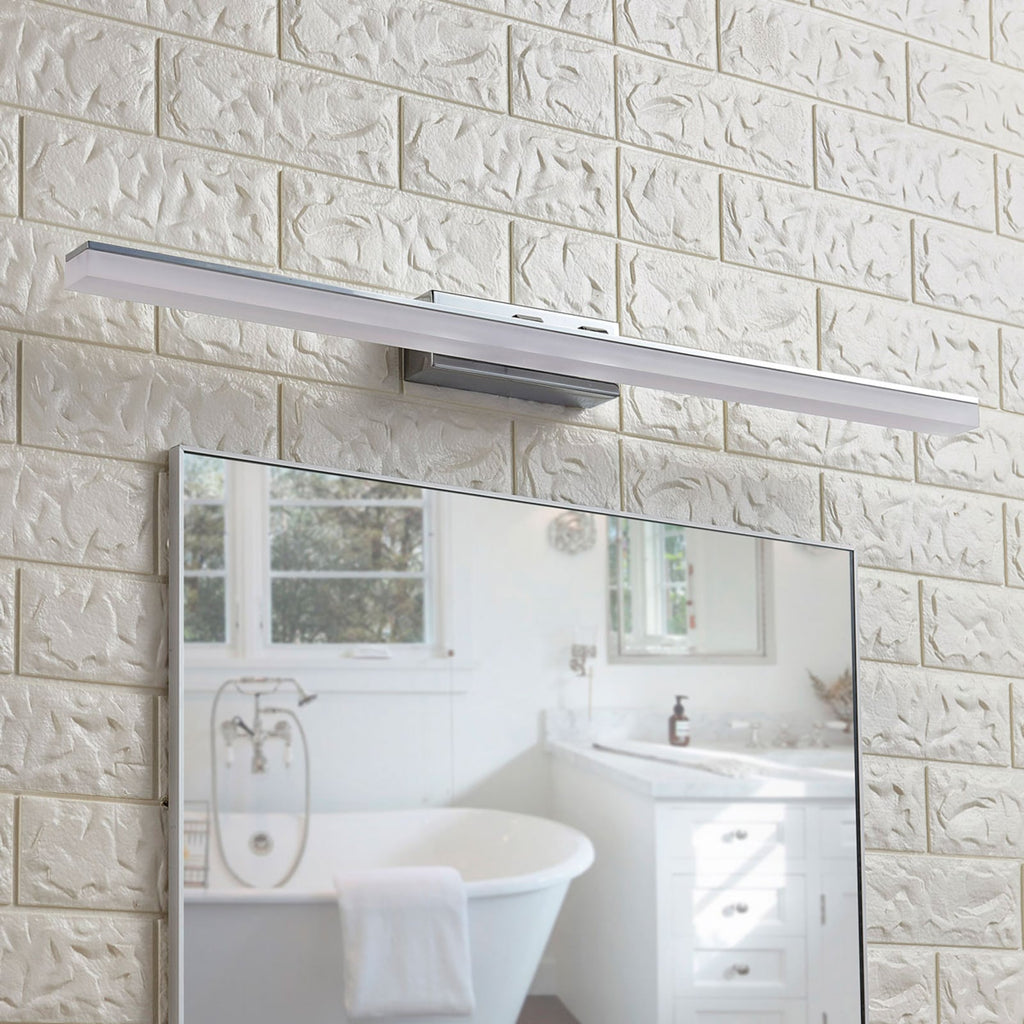 LED speillampe Julie krom 75 cm IP44 detaljbilde