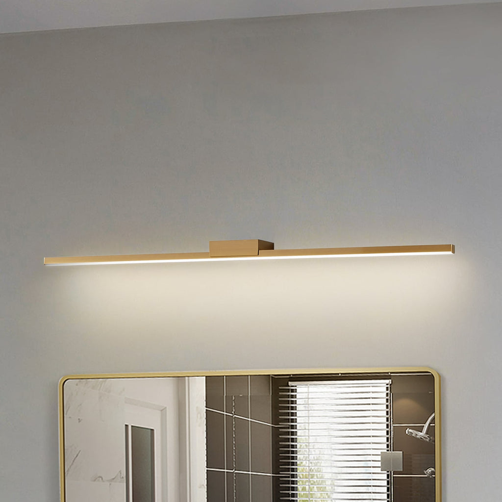 LED speillampe Kivana kobber 90 cm 18W IP44 forfra