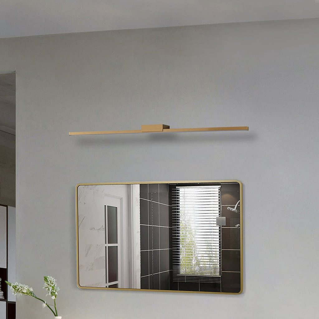 LED speillampe Kivana kobber 90 cm 18W IP44 detalj av kobberfinish