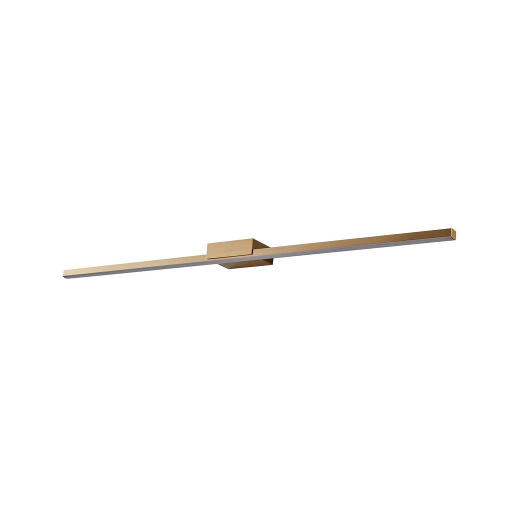 LED speillampe Kivana kobber 90 cm 18W IP44 montert på baderom