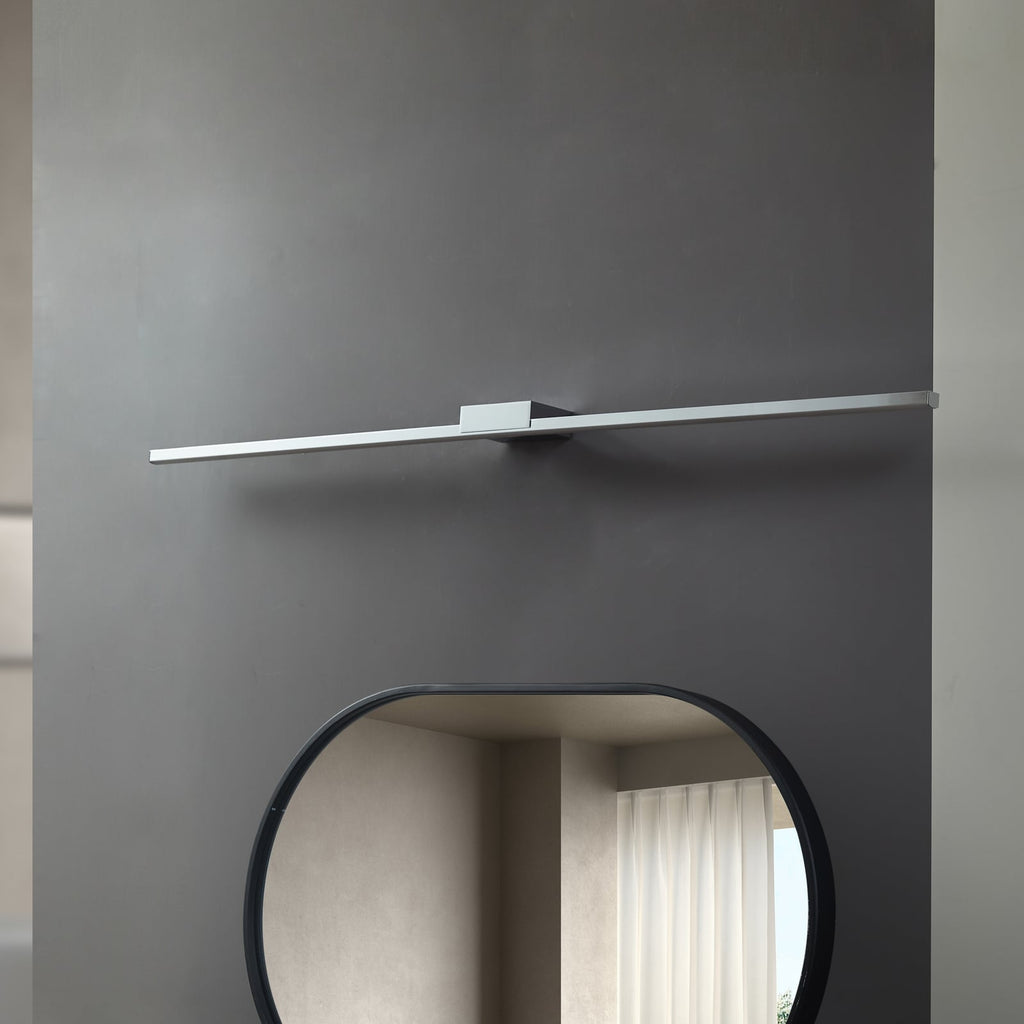 LED speillampe Kivana krom CCT 120 cm IP44 detalj av lys