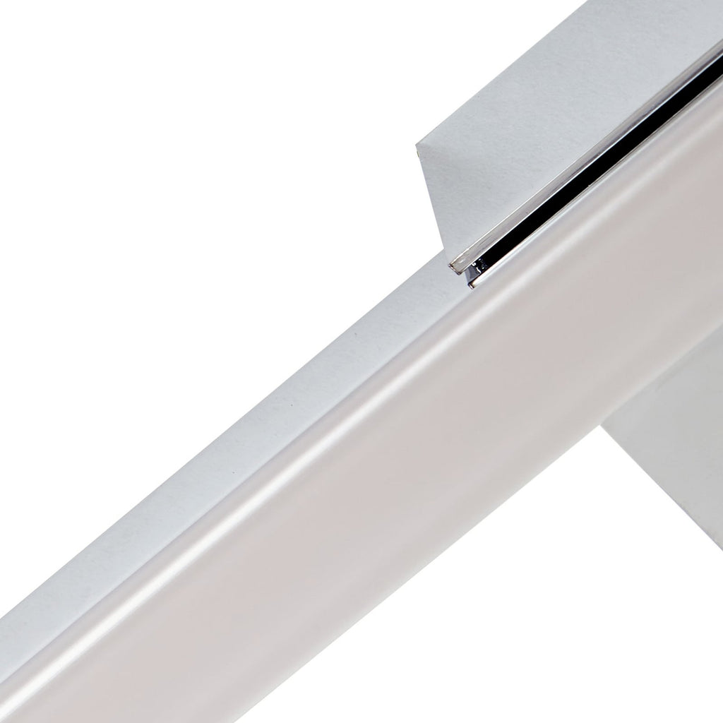 LED speillampe Kivana krom CCT 120 cm IP44 sideprofil