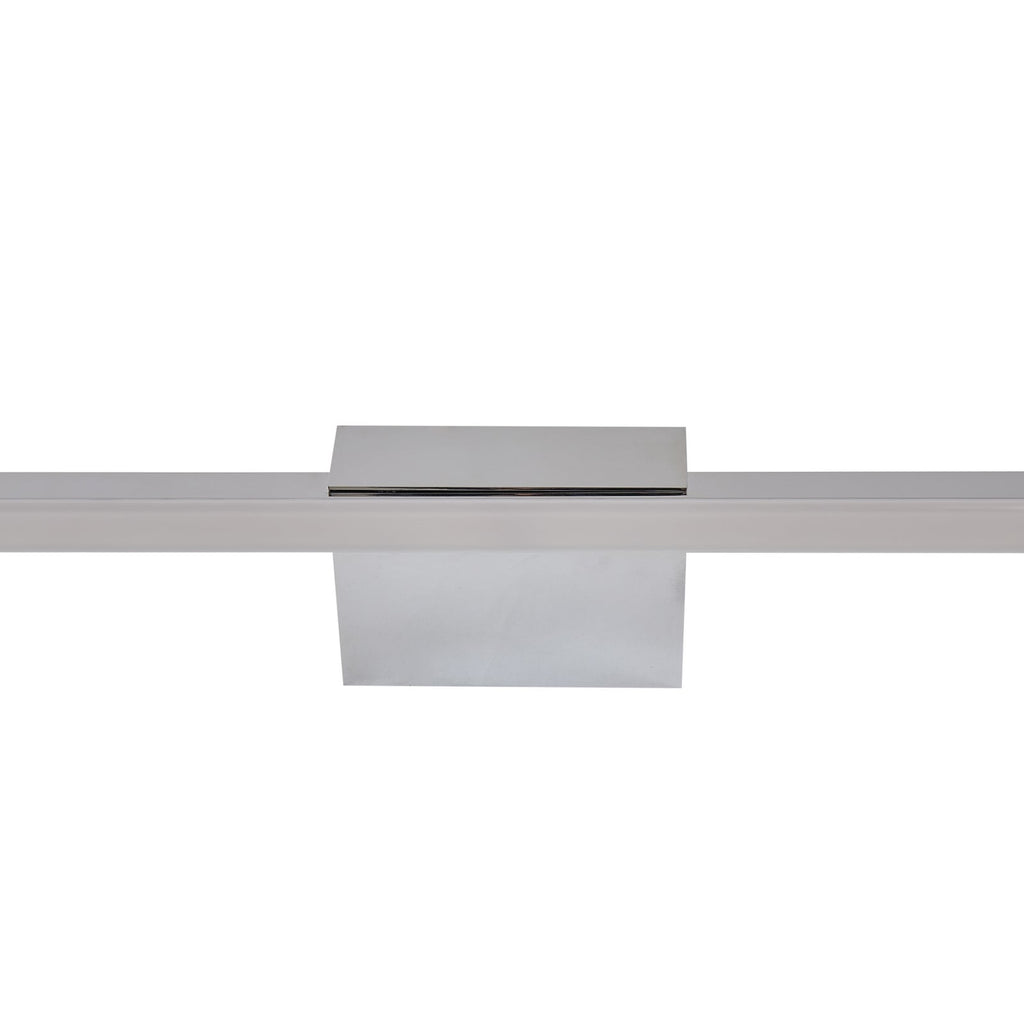 LED speillampe Kivana krom aluminium 90 cm med veggfeste