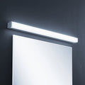 LED speillampe Klea krom aluminium 90 cm forfra