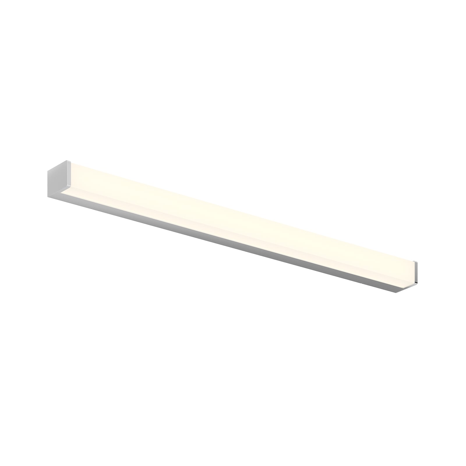 LED speillampe Klea krom aluminium 90 cm kromdetaljer