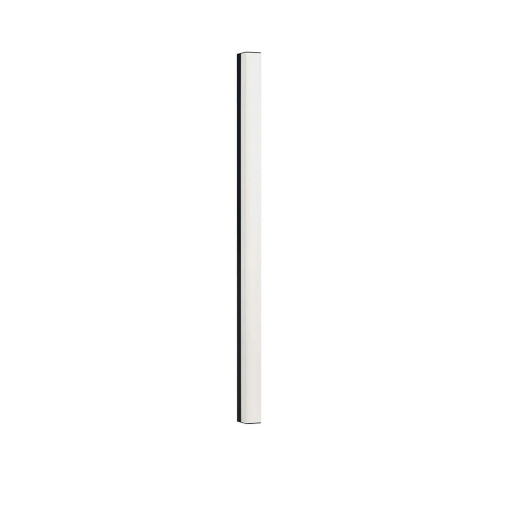 LED speillampe Lado svart 90 cm 18W IP44 montert over speil