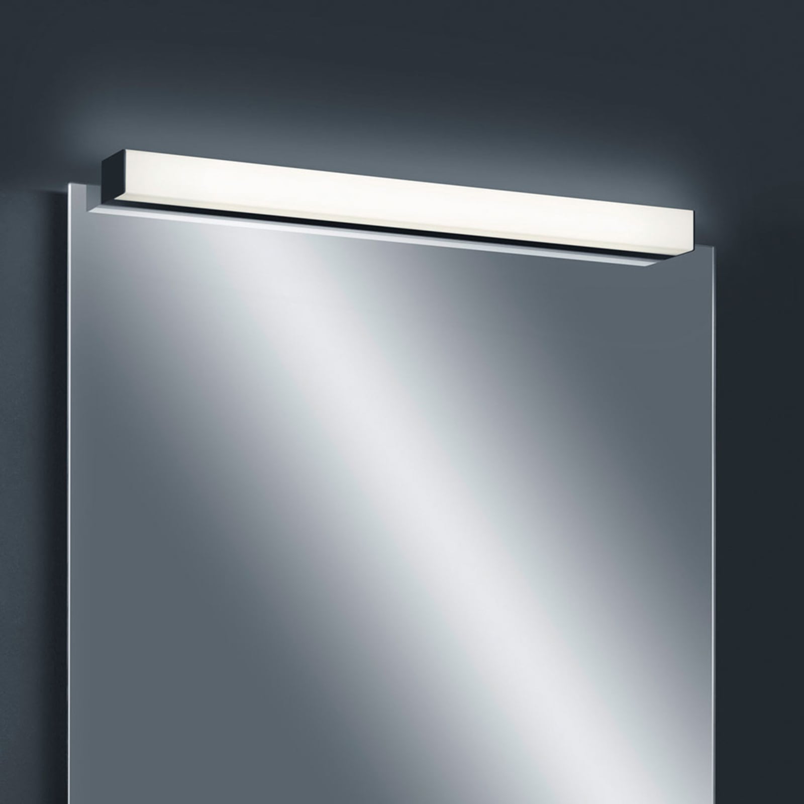 LED speillampe Lado svart matt 120 cm forfra