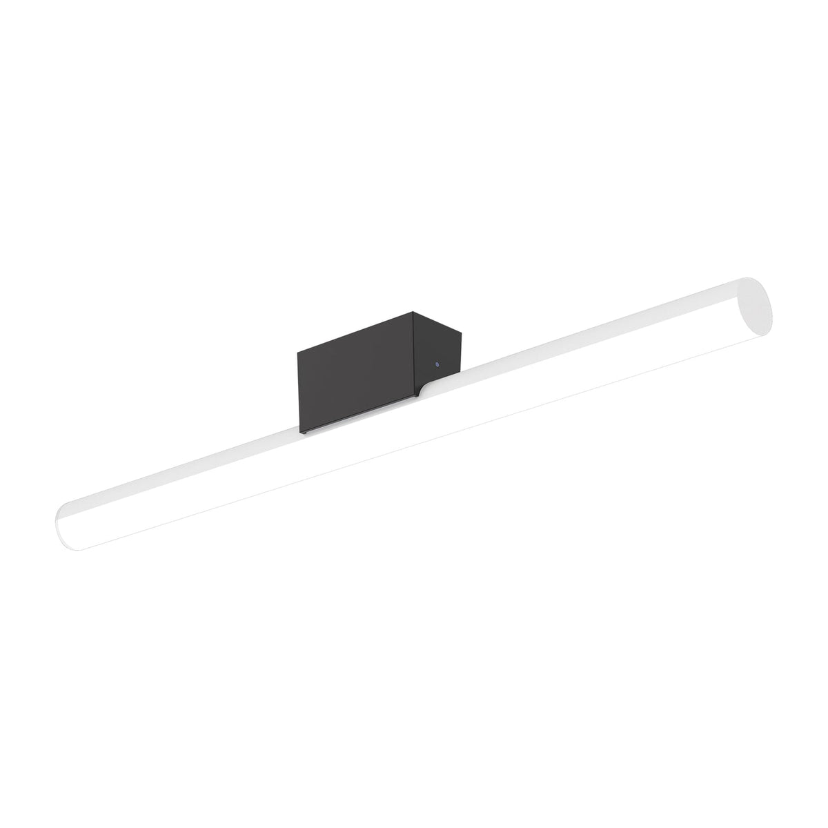 LED speillampe Lichtstange dimbar svart matt 50 cm 8W bakside