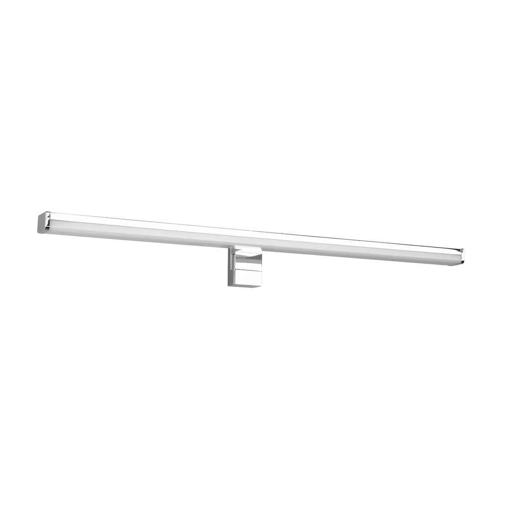 LED speillampe Lino krom/hvit 60 cm IP44 montert på baderom