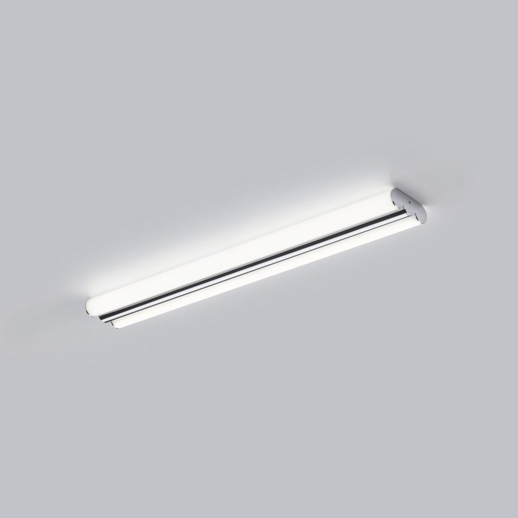 LED speillampe LOOM krom 60 cm bakside