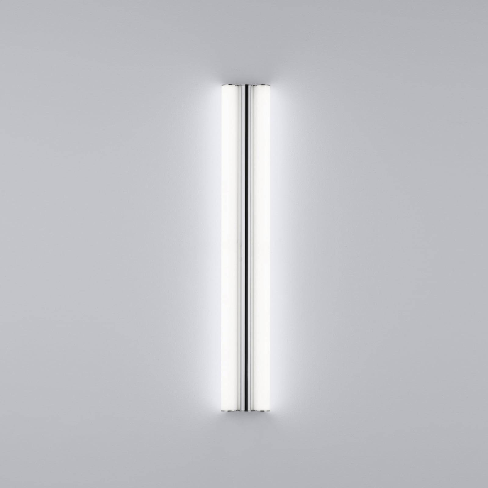 Detaljbilde av LED speillampe LOOM krom 60 cm