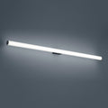 LED speillampe Loom svart 120 cm CCT IP44 forfra