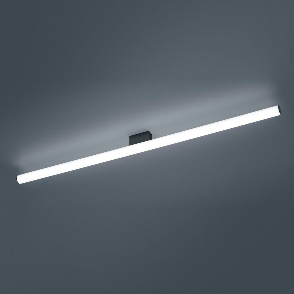LED speillampe Loom svart 120 cm CCT IP44 bakside