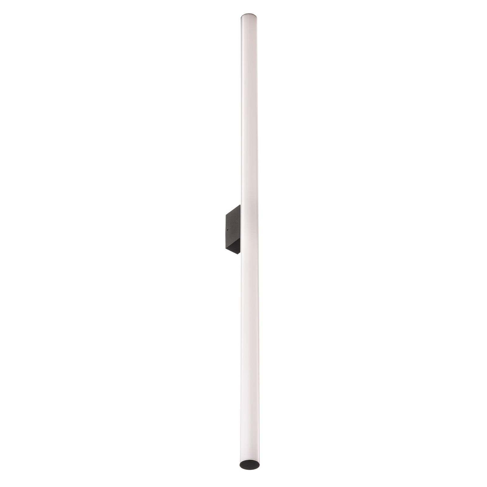 LED speillampe Loom svart 120 cm CCT IP44 montert på vegg