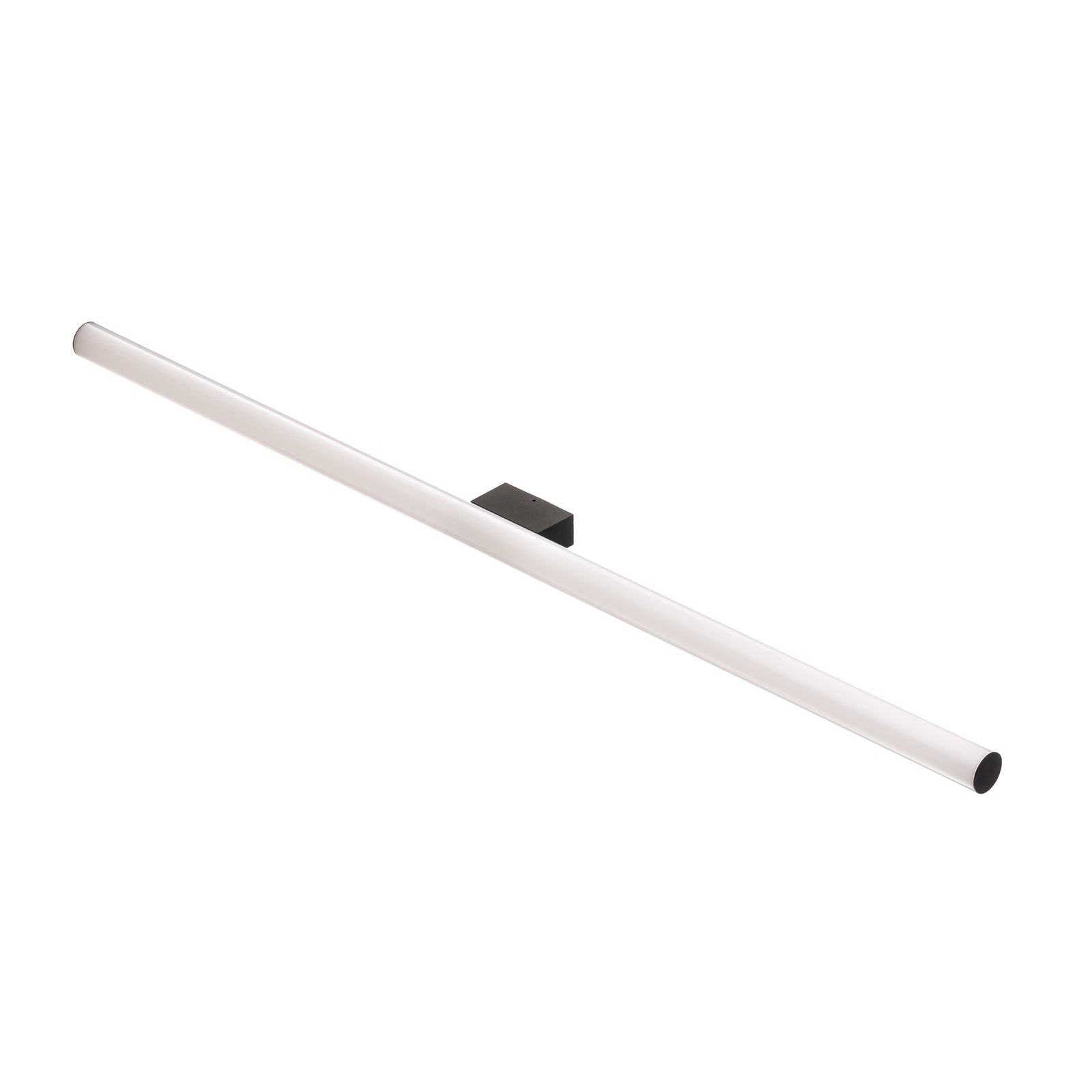 LED speillampe Loom svart 120 cm CCT IP44 metall veggfeste