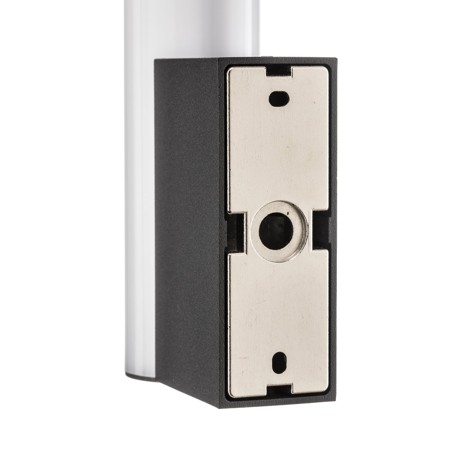 LED speillampe Loom svart 30 cm 2900K IP44 LED-lyskilde