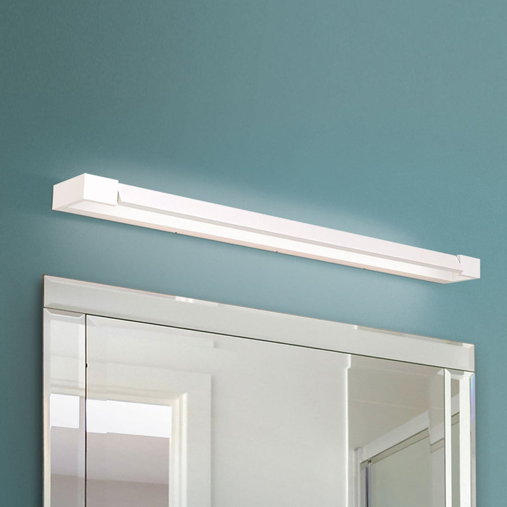 LED speillampe Marilyn hvit svingbar 90 cm IP44 forfra