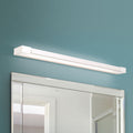 LED speillampe Marilyn hvit svingbar 90 cm IP44 forfra